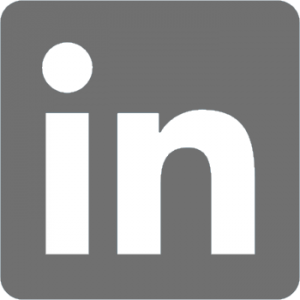 logo linkedin gris